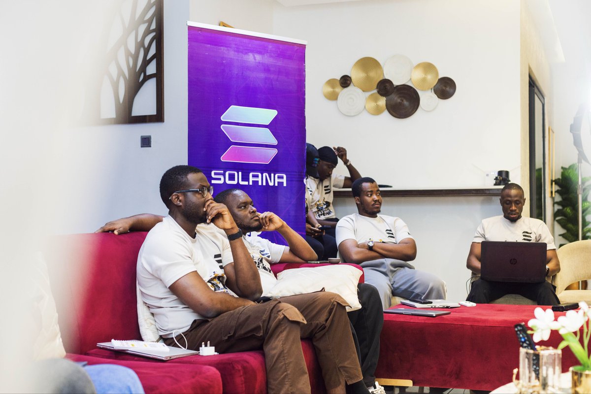 SuperteamNG's tweet image. The Lagos Hacker Hostel for the @Colosseum Cypherpunk Hackathon brought together some of the sharpest @Solana builders in our region.
Sessions covered scaling traction, data-driven design, and trusted wallets, unpacking what it truly takes to build products that matter.