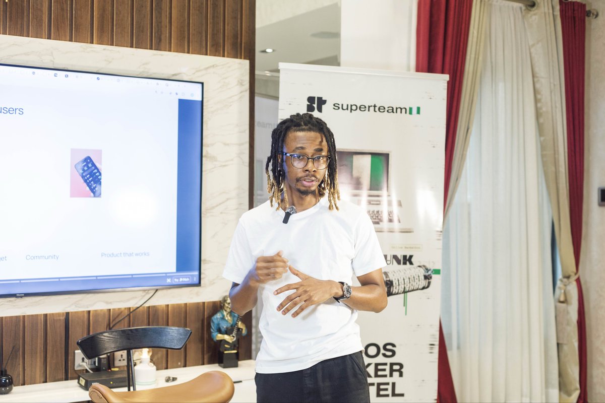 SuperteamNG's tweet image. The Lagos Hacker Hostel for the @Colosseum Cypherpunk Hackathon brought together some of the sharpest @Solana builders in our region.
Sessions covered scaling traction, data-driven design, and trusted wallets, unpacking what it truly takes to build products that matter.
