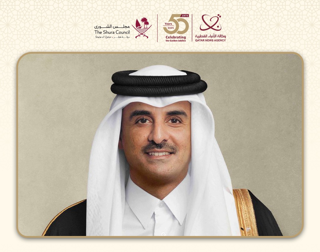 HH the Amir: Qatar has been subjected to two condemned and denounced violations of its sovereignty — the first time by Iran and the second by Israel. The entire world condemned both attacks, and Qatar emerged from them stronger and more resilient.
#QNA  #Qatar 
#Shura_Council