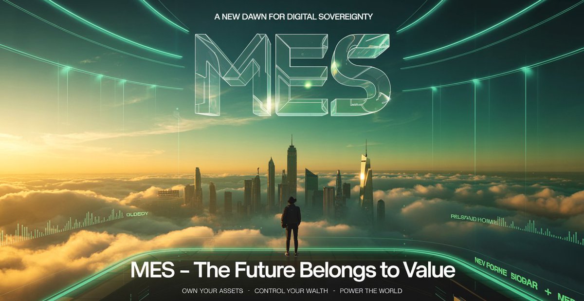 MESweb3's tweet image. 🌅 The rise of digital sovereignty has begun.
💎 MES is redefining ownership, freedom, and real-world value.
⚡ From assets to ecosystems  the future belongs to value.
🔗 Explore now: linktr.ee/MESofficial