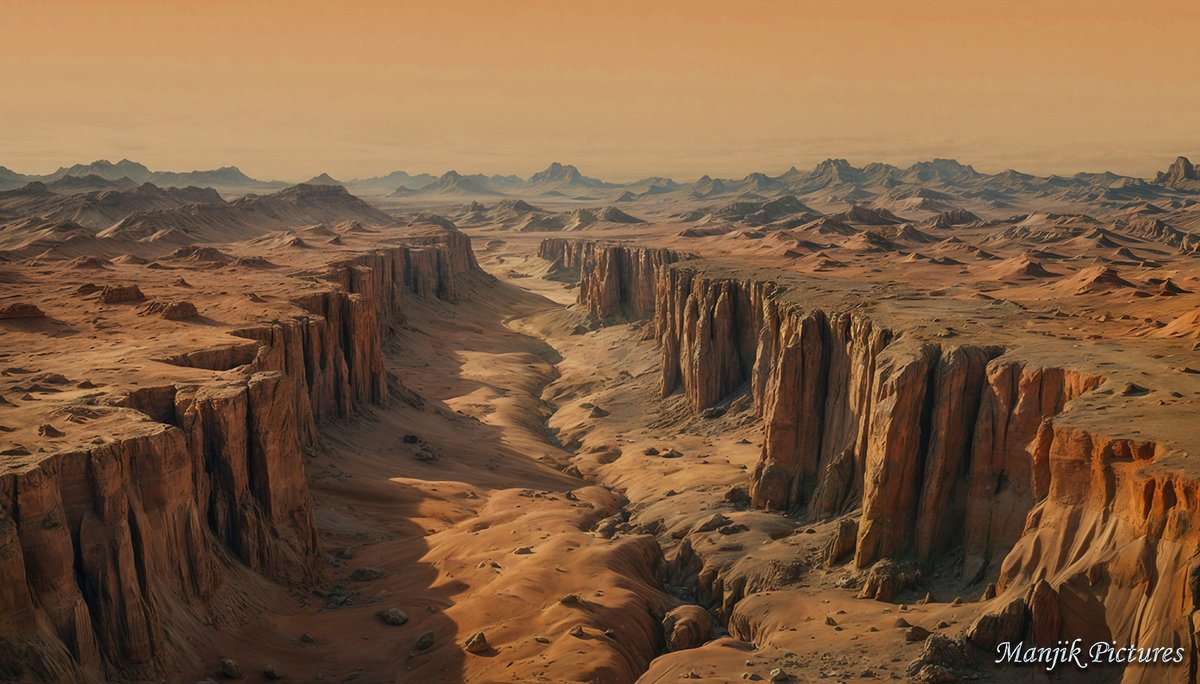 ManjikPictures's tweet image. Valles Marineris #aiart #ai #aidesign #spaceexploration #spacex #elonmusk #spaceship #scifi #Mars #Vallesmarineris