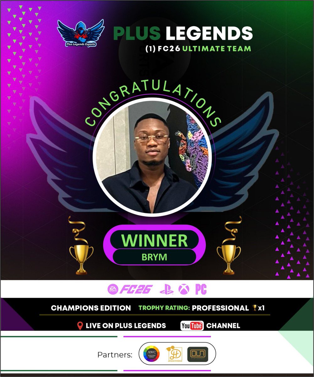 The pro , the champ , the first of his name🔥 congrats <a href="/Ttv_Brym/">Brym</a> for winning the first tournament of the season. You will be remembered‼️ And to <a href="/ikecarleo/">Ikecarleo</a> better luck next time