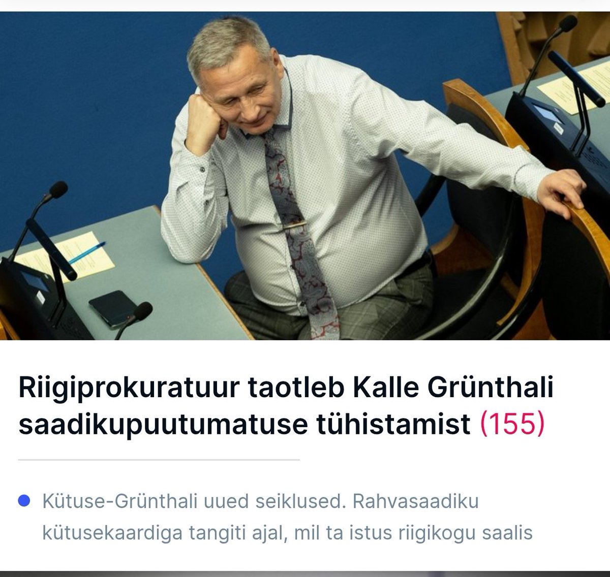 Läks vist lõplikult putsi