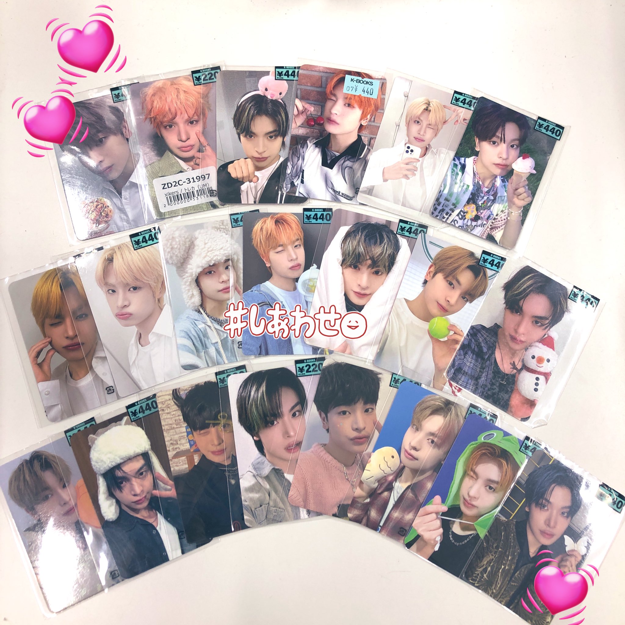 kcon MD イェチャン トレカ xikers xikers イェチャン サノク コンバンポカ 1~3集 トレカ 6枚