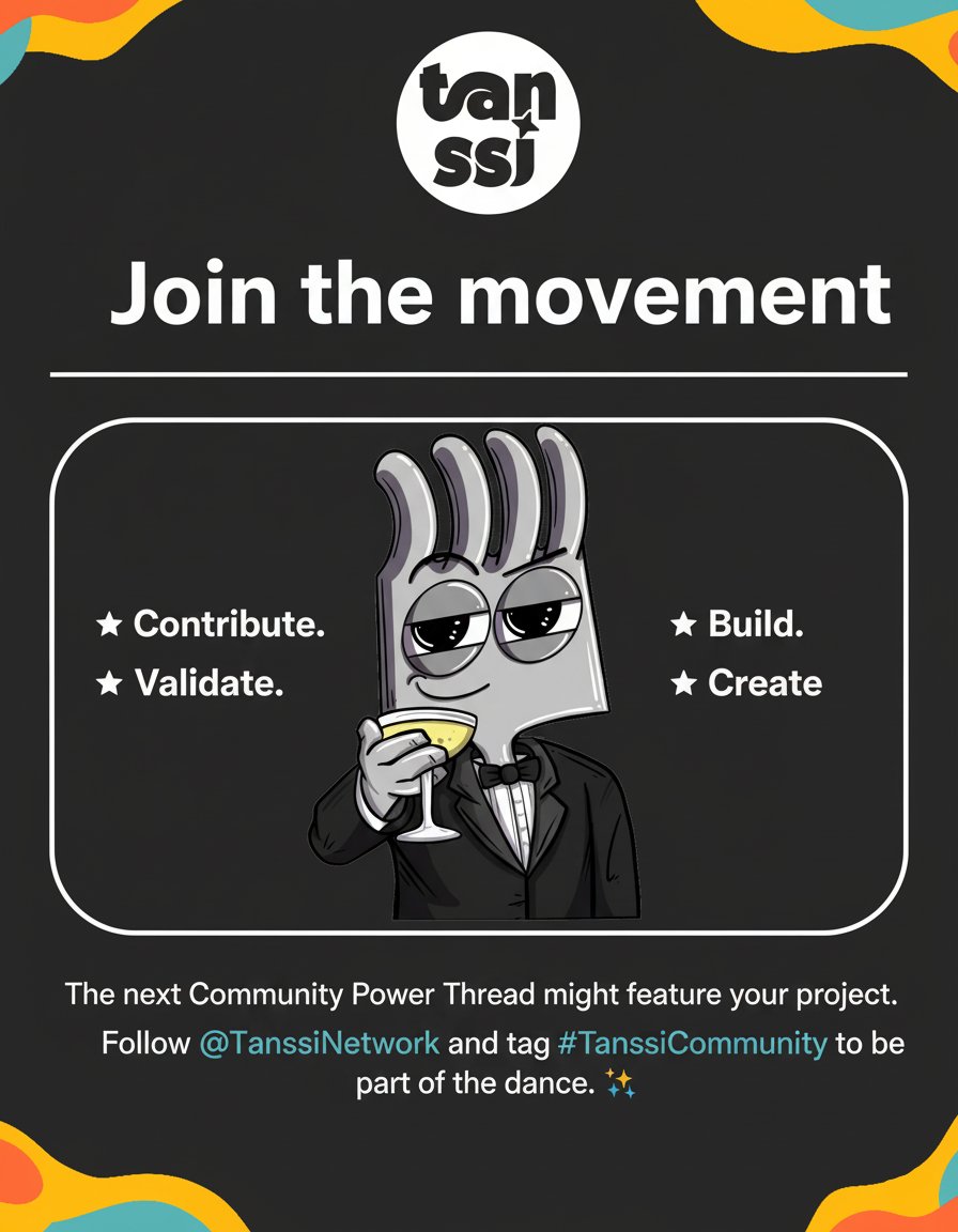 ARQureshi_10's tweet image. 10/🚀 Join the movement.

Contribute. Validate. Build. Create.
The next Community Power Thread might feature your project.

Follow @TanssiNetwork and tag #TanssiCommunity to be part of the dance. 💫

#TanssiNetwork #Web3 #Appchains #Builders #Community