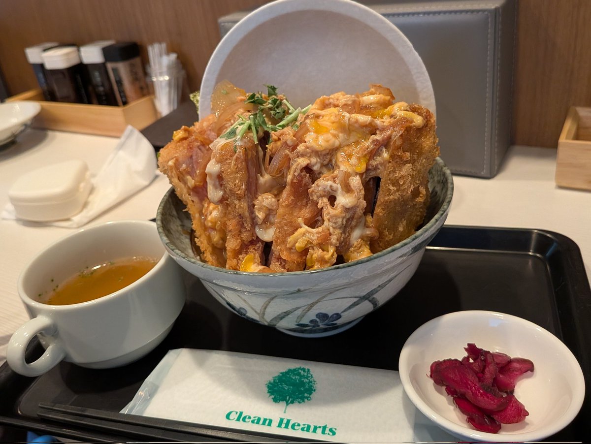 おっきいカツ丼！