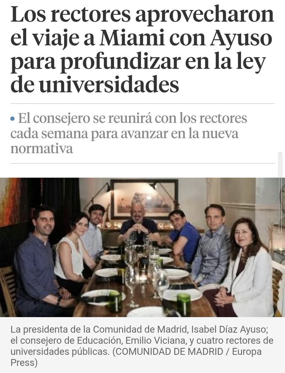 laeducapublica's tweet image. ‼️‼️‼️ Pero si los Magníficos Rectores están encantados con Ayuso ‼️‼️ ¿Cuánto dinero público costaron estas vacaciones?