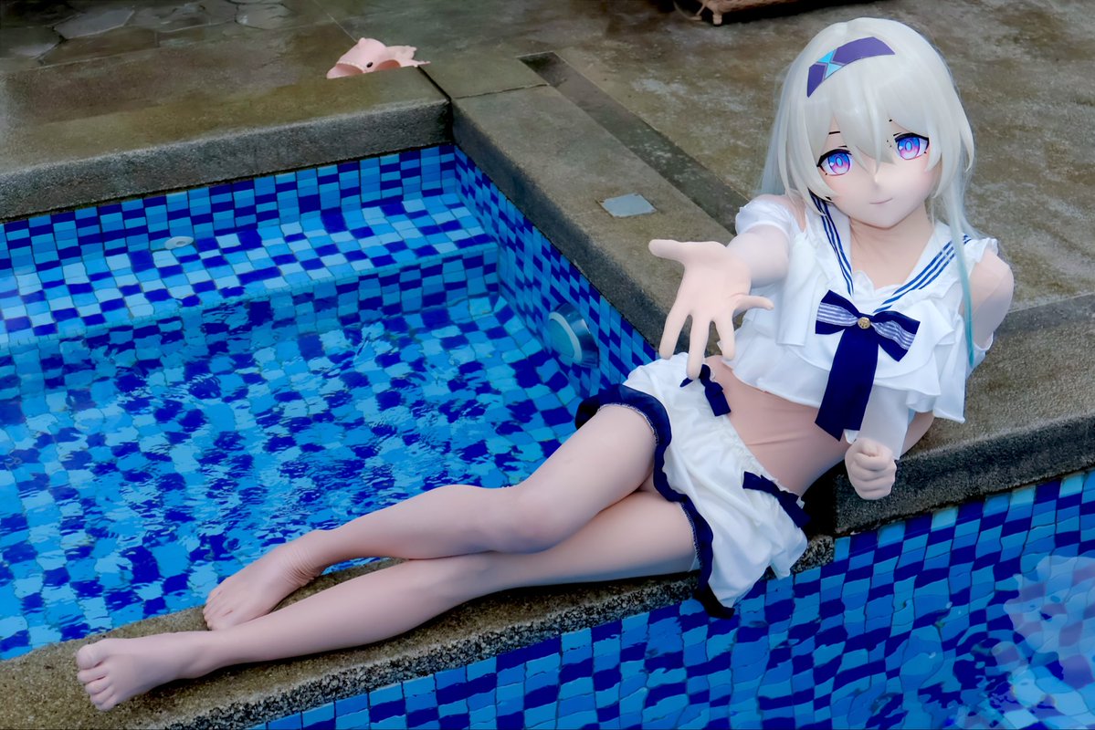 看看我的大长腿
.
.
📷 <a href="/yunshang481/">云裳481</a> 

#kigurumi #着ぐるみ