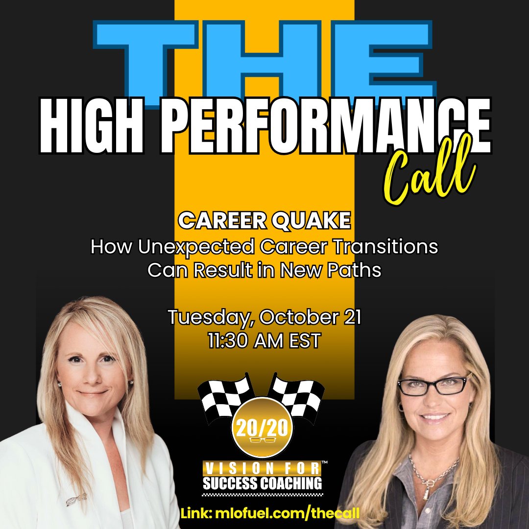 20_20_Vision_'s tweet image. 🔥 Big news! Next week I’m joined by industry powerhouse Laura Kay Scheele, author of Career Quake, on our 2020 Vision National Call!

📅 Oct 21 | 11:30 AM EST
🔗 Register: us06web.zoom.us/meeting/regist…
#CareerQuake #Leadership #2020VisionForSuccess #Mortgage #Growth