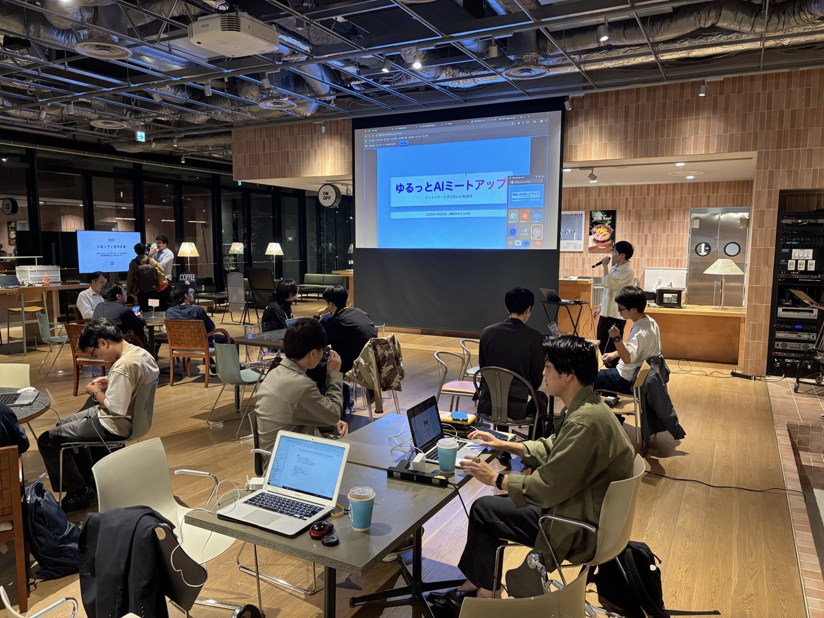 nutsnutsAI's tweet image. ゆるっとAIミートアップ開始🔥
Sora2勉強会！！

#sora2
#sora勉強会