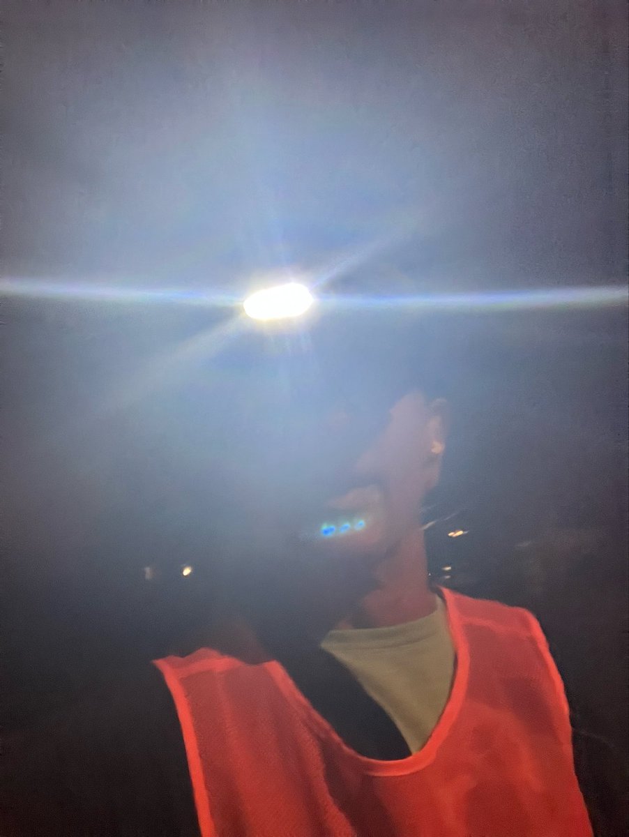 TardusRunsRich's tweet image. #Ontrack Now that my budget presentation is behind me I was back to my 4:am morning run.  Now you can see I am very visible with reflection vest and headlamp. I know I look like a dork, but at that hour of the morning only the 🦌 know 😉