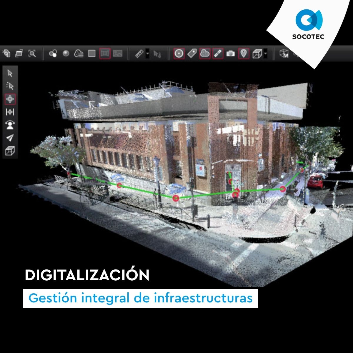 socotecspain's tweet image. Los clientes digitalizan con #laserscanner por su eficiencia, precisión y documentación▶️Facilita el acceso remoto, gestión a largo plazo y mantenimiento de activos. 💡En SOCOTEC nos coordinamos para realizar la campaña sin detener la actividad del cliente socotec.es/proyectos/nube…