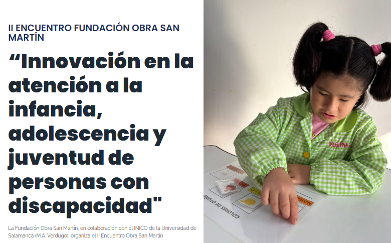 Aún estás a tiempo de inscribirte en el II Encuentro de la <a href="/ObraSanMartin/">Obra San Martín</a>, en el que colabora @INICO_USAL. 
Una cita para compartir conocimiento y experiencias sobre innovación en la atención a la infancia, adolescencia y juventud con discapacidad.👇

🔗 inico.usal.es/noticias/ii-en…