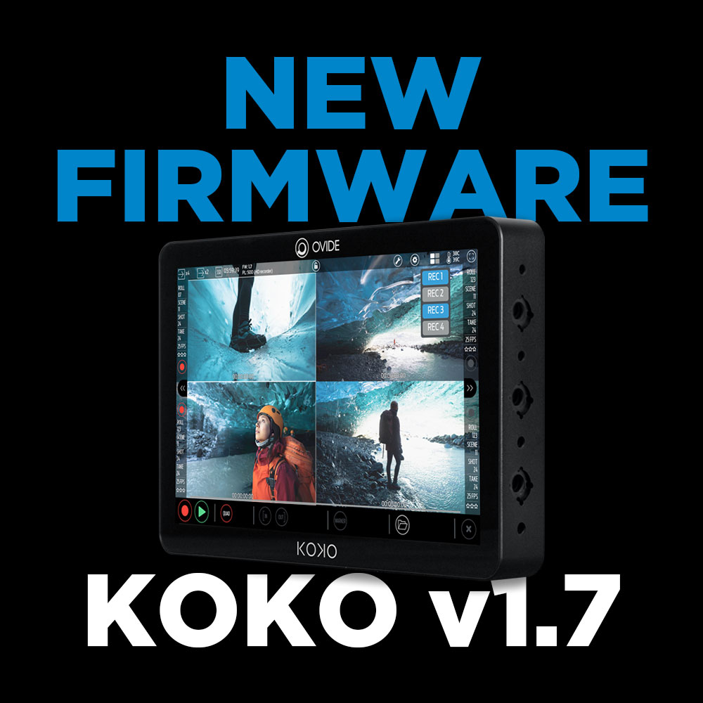 OvideSmart's tweet image. #FirmwareUpdate v1.7 for your #OvideKoko is now live:
Scans thousands of clips in seconds
Syncs metadata fields between views
Record trigger while playing
Common metadata on session browser
Reset metadata button
Support for AZERTY & QWERTZ keyboards
Much more!
Link in comments!