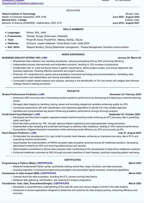 Naimur_in_ai's tweet image. This resume template has an ATS score above 92.
It has helped professionals secure interview calls from top companies like Google, Microsoft, and Amazon.
I personally used this single-column ATS-friendly format during my job search — and it delivered incredible results.…