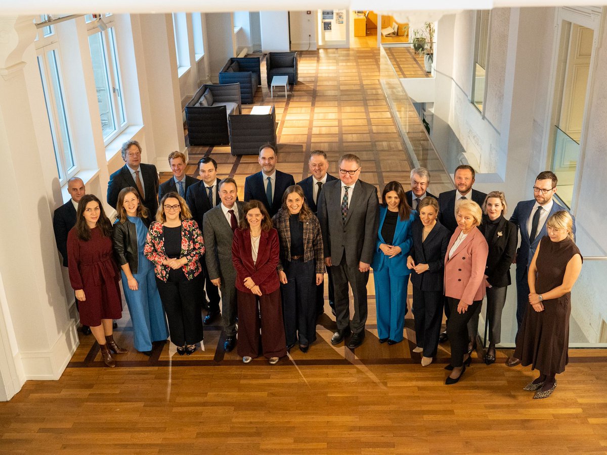 MFEA Slovenia (@mzez_rs) on Twitter photo On the margins of the #GAC, ministers for European affairs discussed Ukraine’s #EU accession with 🇺🇦 Deputy PM <a href="/taraskachka/">Taras Kachka</a>.
🇸🇮 reaffirms support for Ukraine’s 🇪🇺 path, welcomes strong commitment to reform progress despite 🇷🇺 aggression, and will continue sharing EU know-how. On the margins of the #GAC, ministers for European affairs discussed Ukraine’s #EU accession with 🇺🇦 Deputy PM <a href="/taraskachka/">Taras Kachka</a>.
🇸🇮 reaffirms support for Ukraine’s 🇪🇺 path, welcomes strong commitment to reform progress despite 🇷🇺 aggression, and will continue sharing EU know-how.