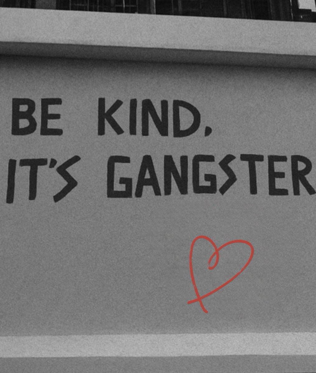 Keep it real, keep it gangster. 

Gm ❣️