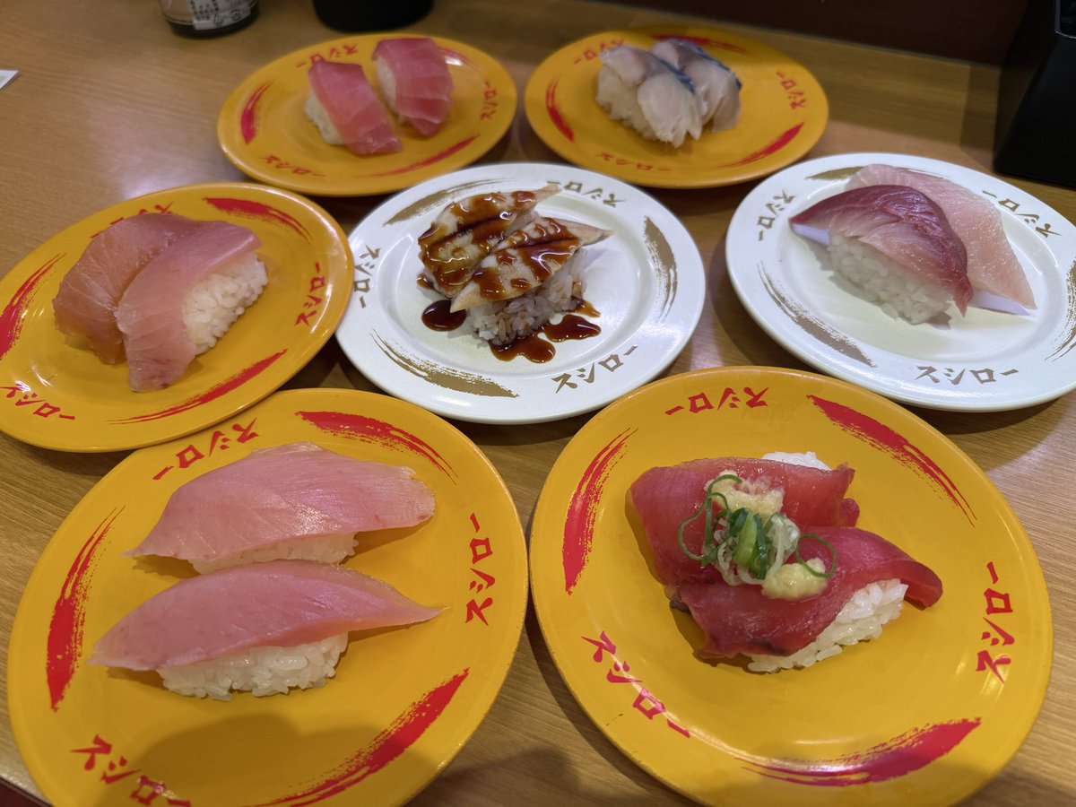 しかたないしかたない
今夜はスシロー🍣
やっぱり美味しいね🤤
