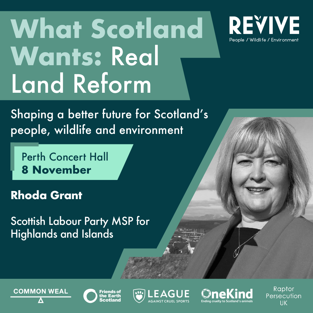Our upcoming national conference is set to be a pivotal moment in Scotland's land reform journey. 

Join us and a fantastic line up of speakers for an inspiring day of bold ideas, conversations and collective action.

Sign up here: perththeatreandconcerthall.com/whats-on/reviv…