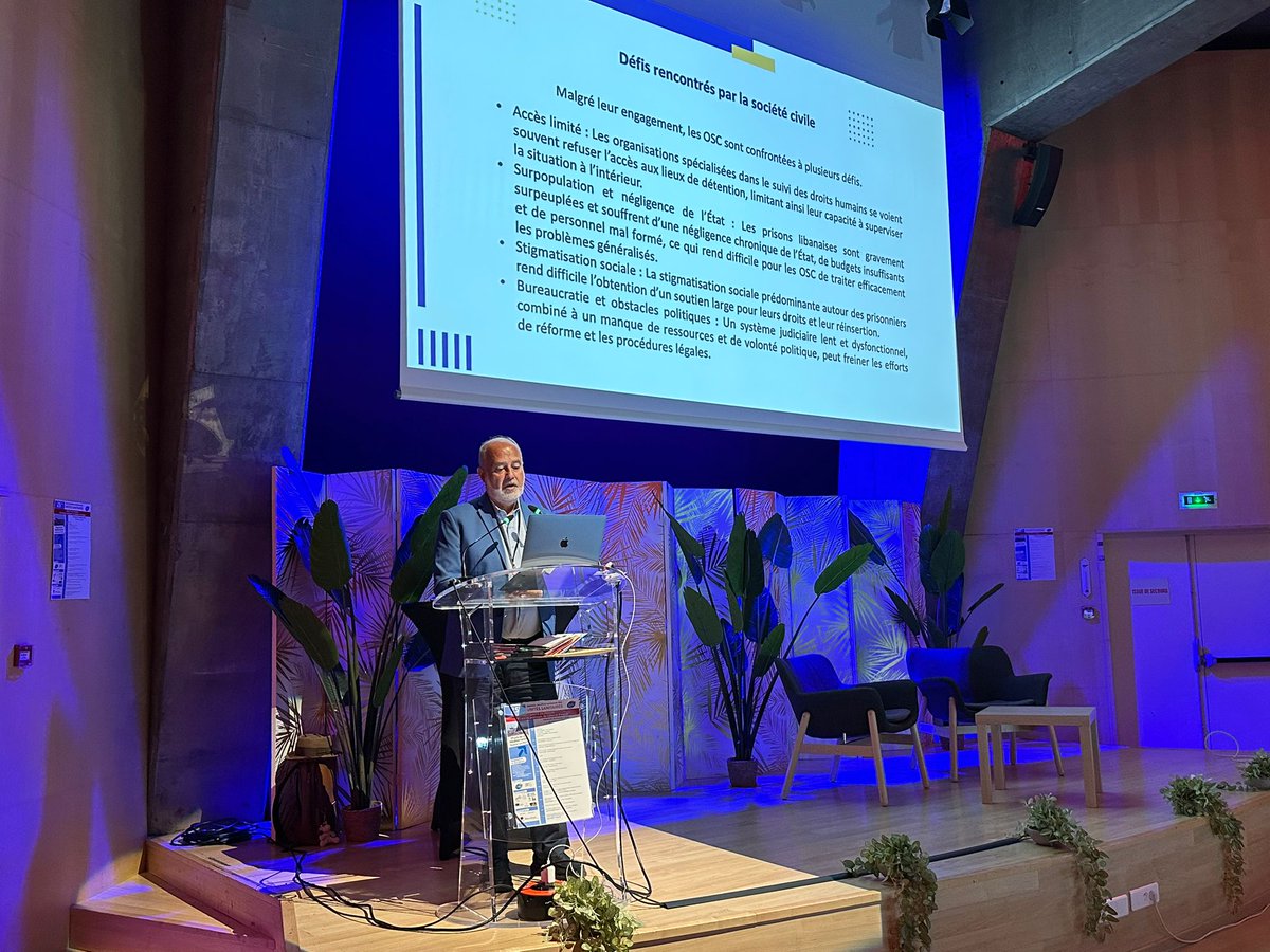 MENAHRA’s Executive Director, Mr. Elie AlAaraj, took part in this important event, contributing to discussions on improving health and harm reduction services within prison settings across the Mediterranean region and Lebanon.
The event was held in Montpelier, France.