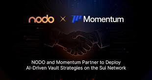 hokage_DAO's tweet image. Partnership with NODO:
@MMTFinance   has partnered with @nodo to bring AI-driven vault strategies to the platform. 
NODO’s infrastructure deploys autonomous vault logic into Momentum’s deep liquidity pools on the Sui Network, enabling real-time band adjustment, position…