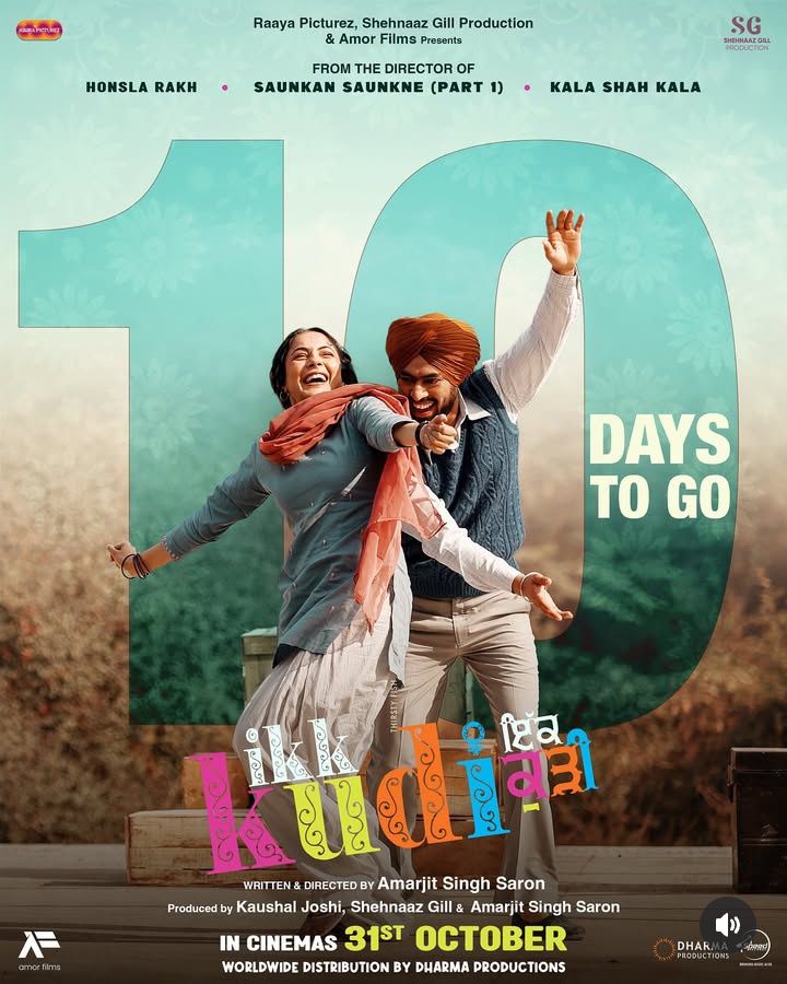 just 10 days to go!🪄🤍
{ #ikkKudi • #shehnaazgill }