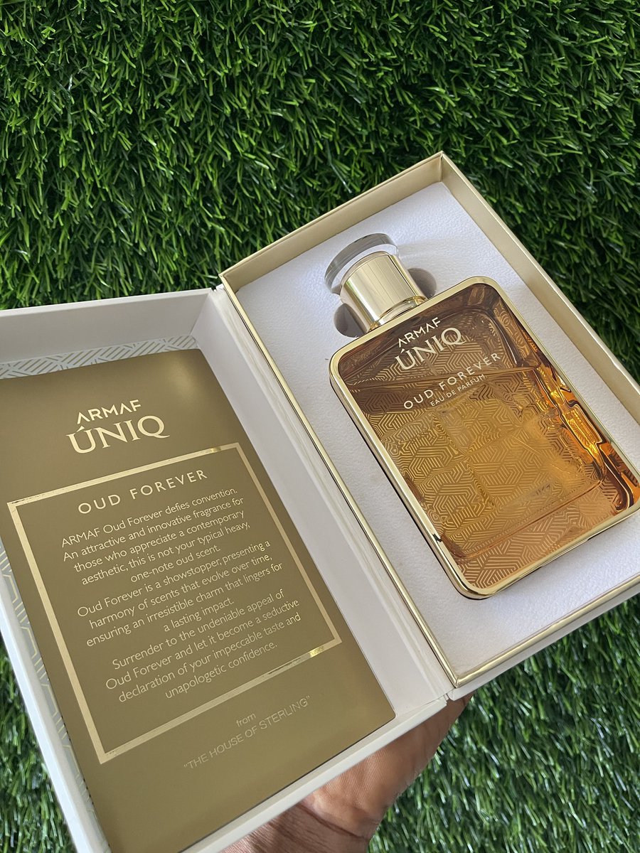 Auntyadaa's tweet image. Armaf - Uniq (Oud forever)
₦65,000
Nationwide delivery 🚚‼️