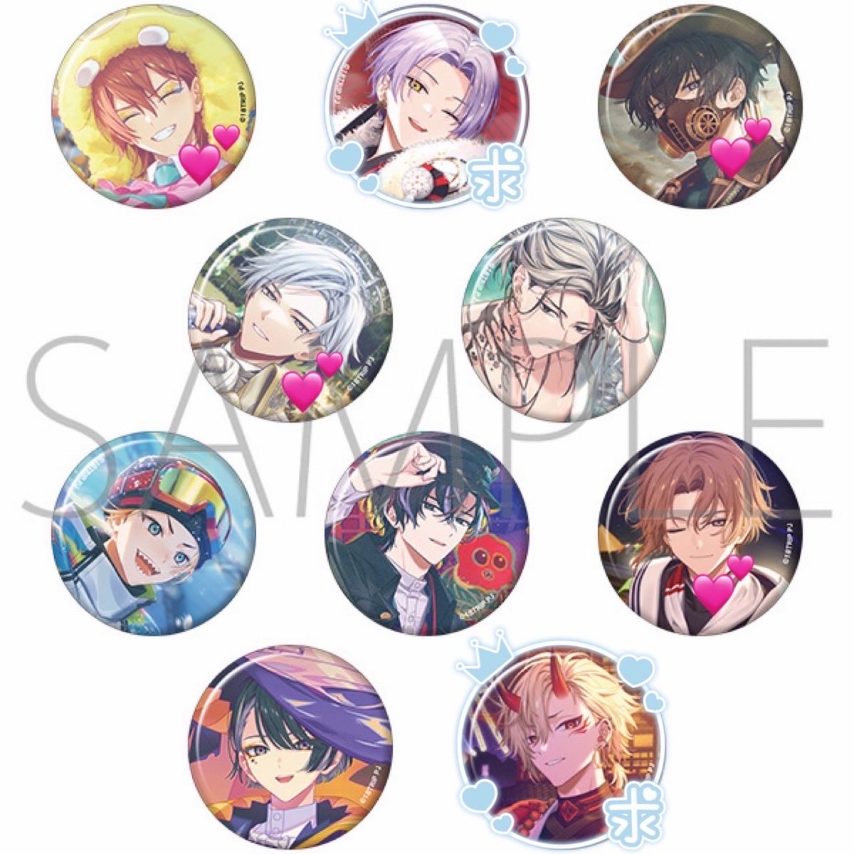 【交換】18TRIP エイトリ 缶バッジ キャラバッジコレクション vol.7 朝班 昼班 夕班 夜班

譲：練牙 添 雪風 礼光 あく太 季肋 七基 宗氏 

求：可不可 潮

・7Box予約予定
・💕は無印が全て決まるまで無印を同数含めての交換のみ
・郵送のみ
・可不可、潮同数での交換
お気軽にお声掛けください！