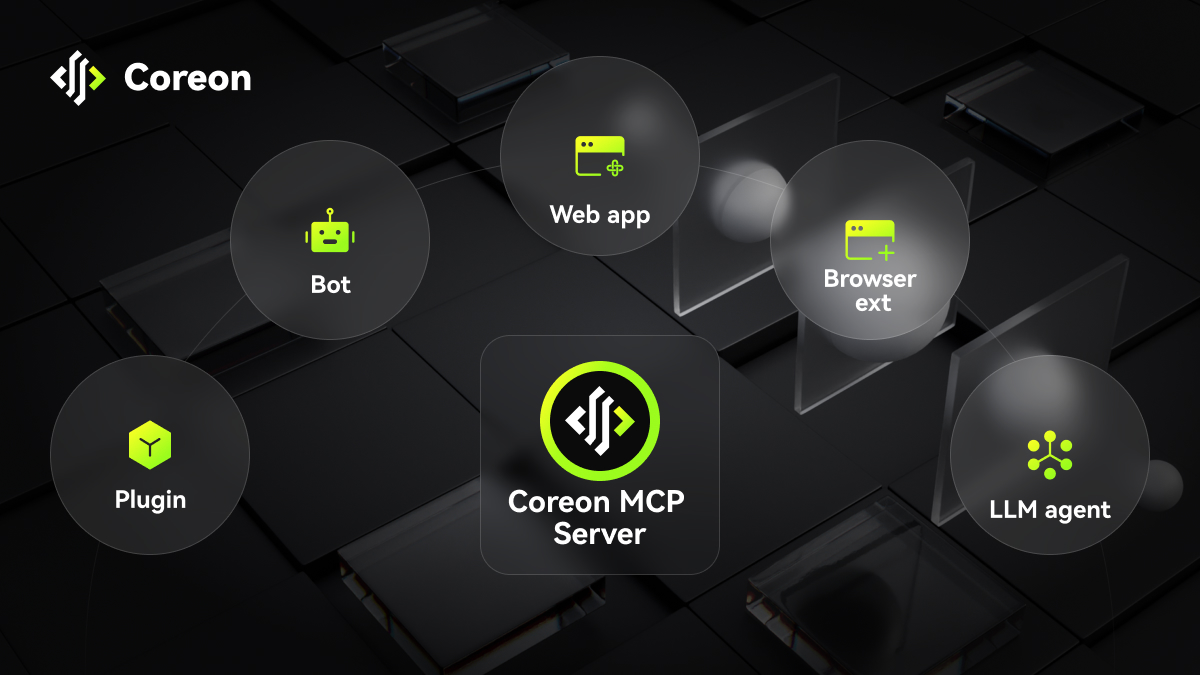CoreonMCP's tweet image. What if AI could not only talk, but act - verifiably, on-chain? ⚙️
That’s the idea behind #CoreonMCP - a modular execution engine that connects human intent to AI reasoning and blockchain logic.
Coreon MCP transforms large language models (LLMs) from passive “answer generators”…