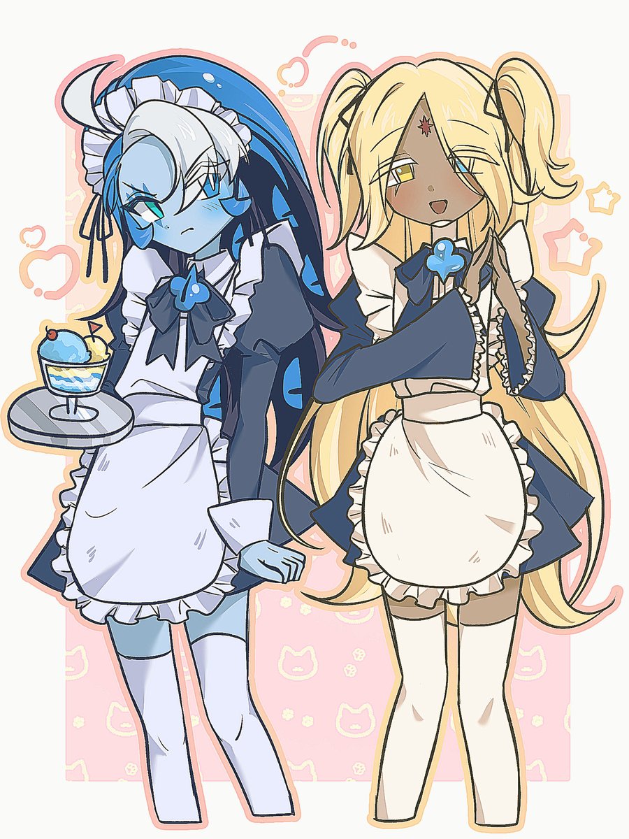 #shadowmilkcookie #purevanillacookie 
전에 트친님께 그려드렷던거. . . .