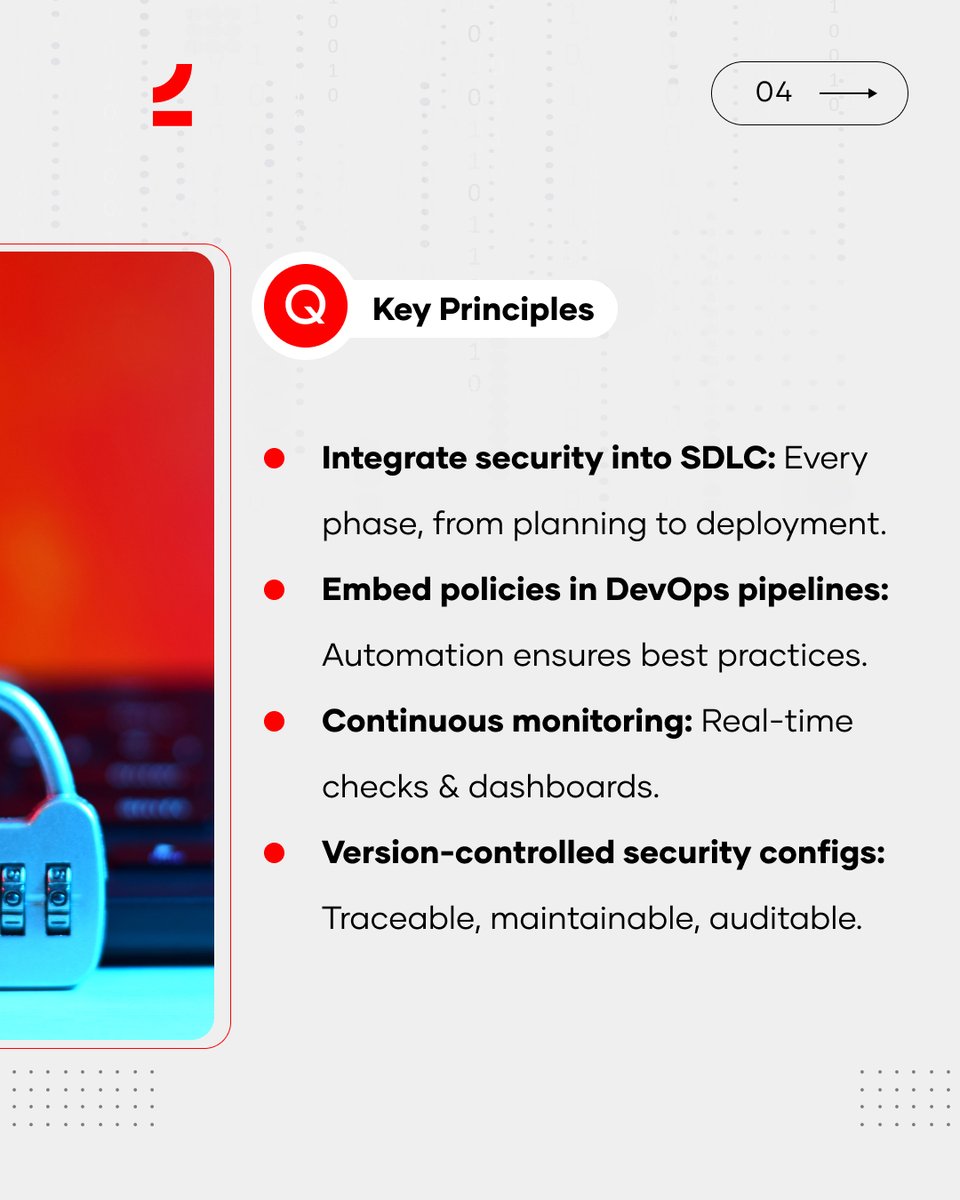 2amtech's tweet image. 🔐Security shouldn’t be an afterthought.
🔴Security as Code (SaC) bakes protection into your software from day one, catching risks early and saving you from headaches down the line. Swipe to see what it is and how it works in real life.