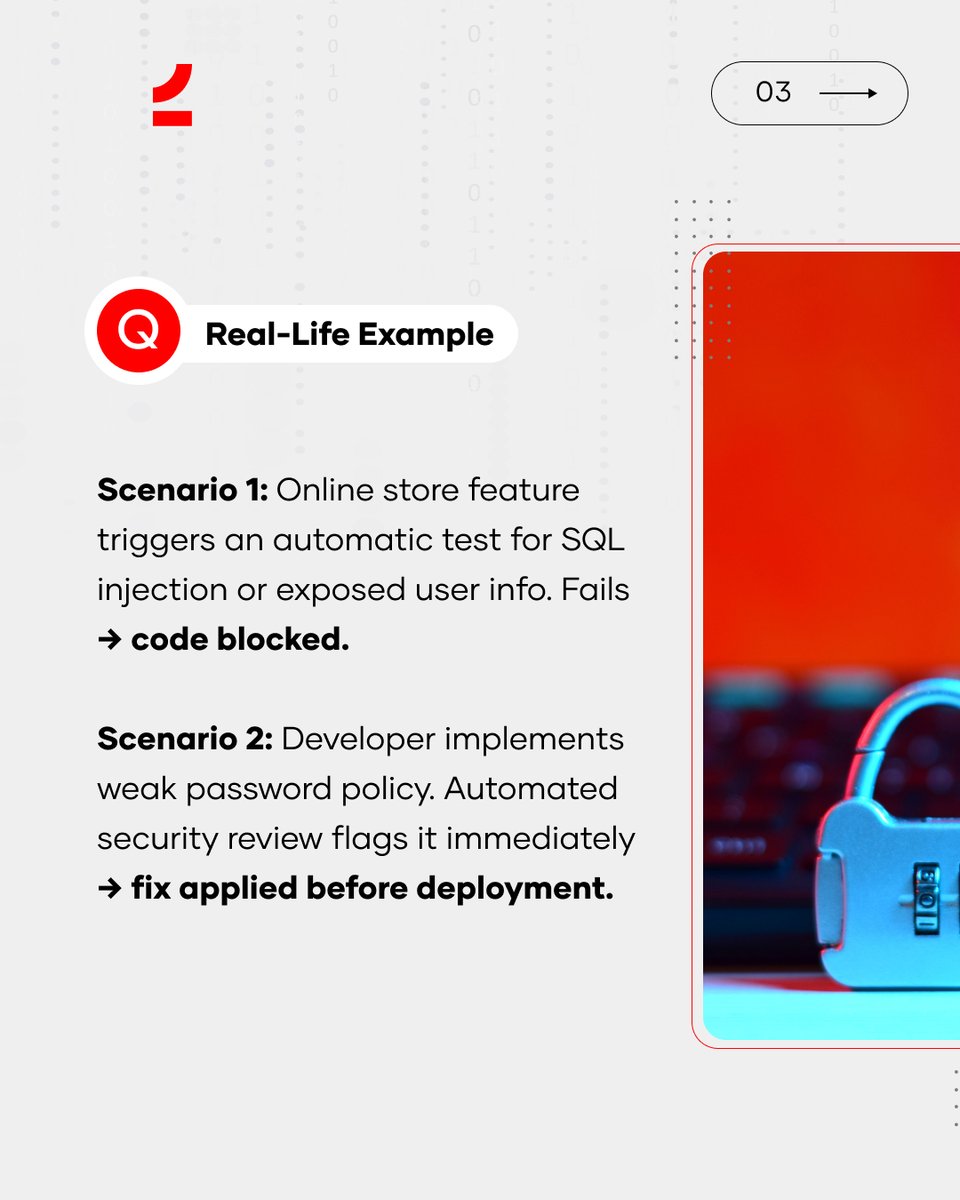 2amtech's tweet image. 🔐Security shouldn’t be an afterthought.
🔴Security as Code (SaC) bakes protection into your software from day one, catching risks early and saving you from headaches down the line. Swipe to see what it is and how it works in real life.