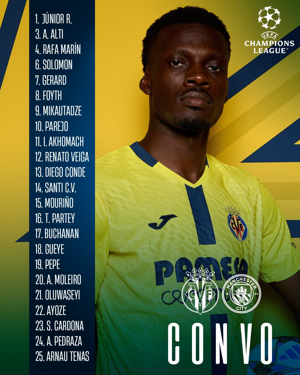 🟡 𝗖𝗢𝗡𝗩𝗢𝗖𝗔𝗧𝗢𝗥𝗜𝗔 🟡 #UCL