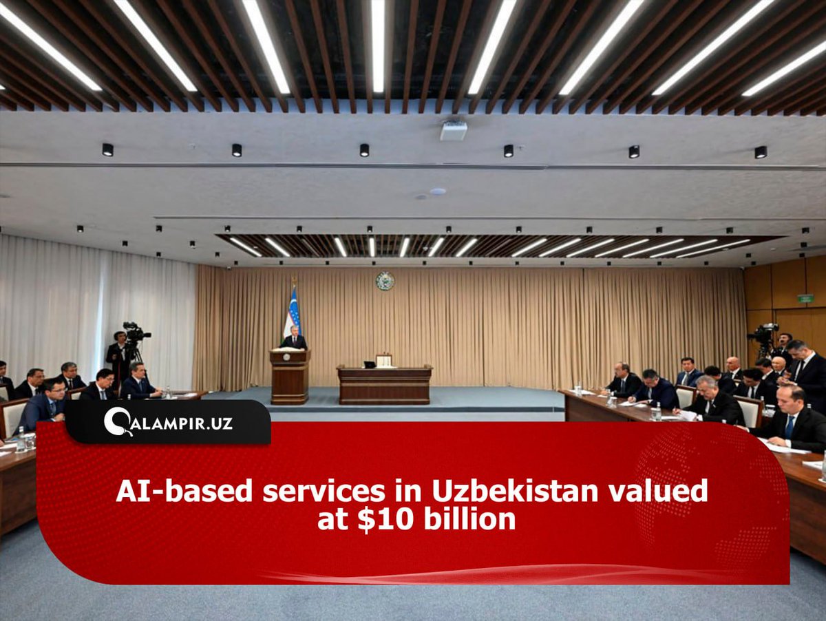 AI-based services in Uzbekistan valued at $10 billion

Read more  👉qalampir.uz/en/n/125888