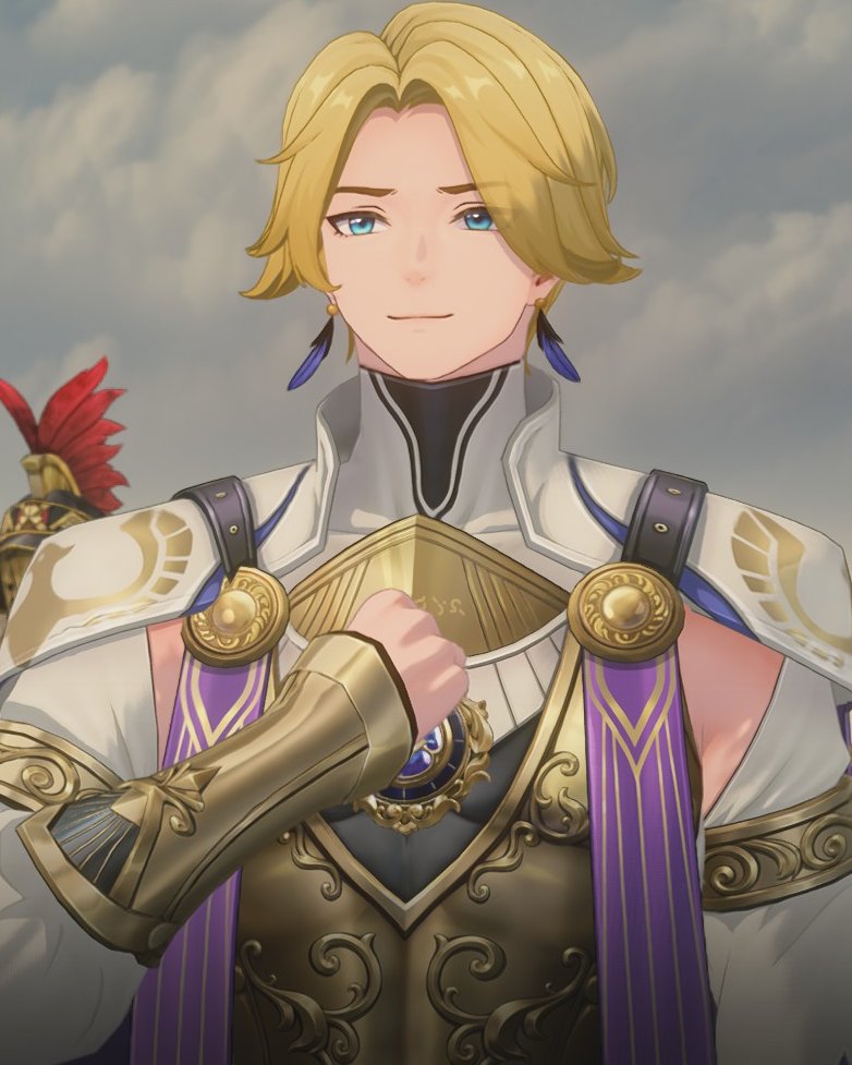 This is Avidius. He's a damn handsome chap and you can find him in #WutheringWaves. Damn, he's a handsome chap. Damn handsome.

Oh, also I voice him.