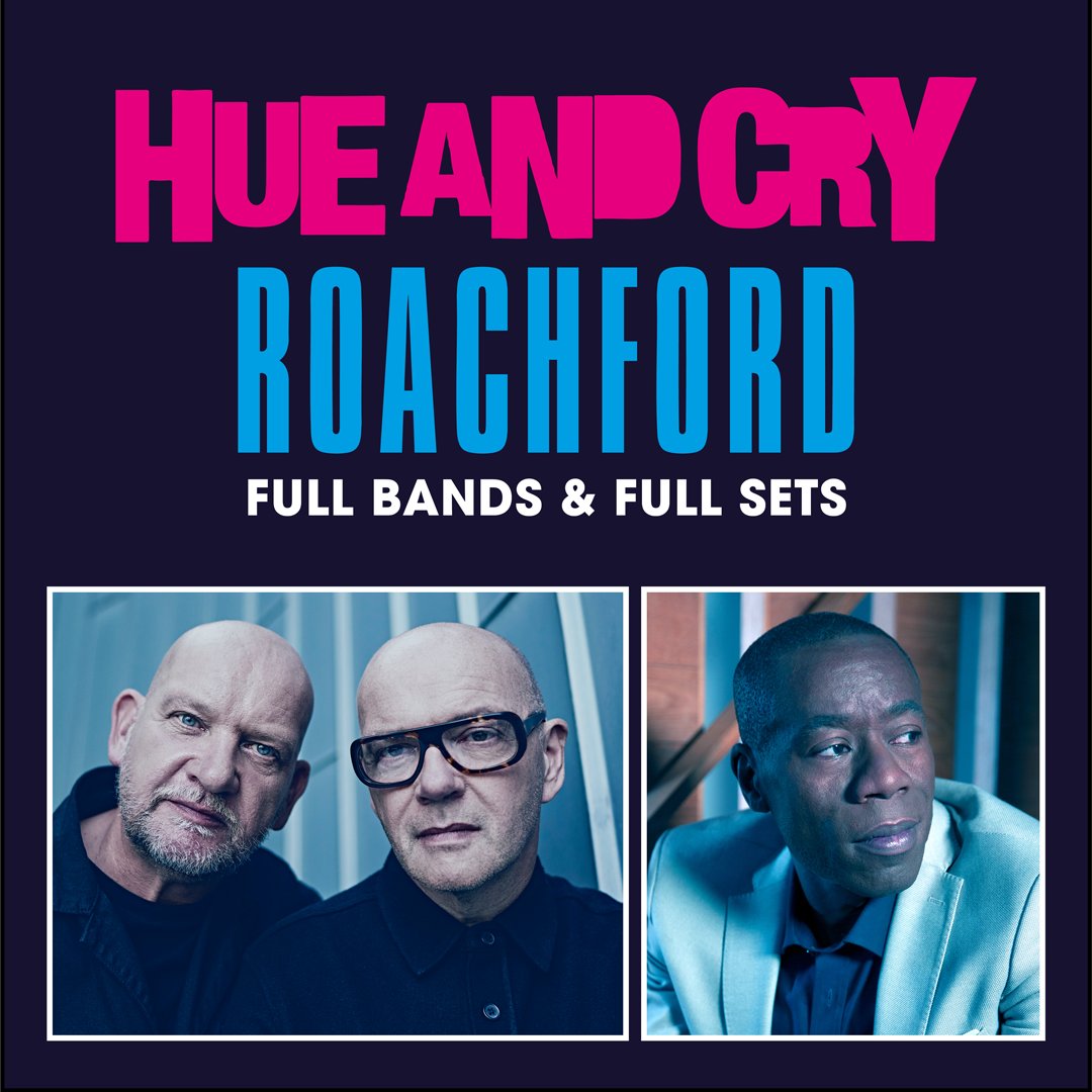 .<a href="/hueandcry/">Hue And Cry</a> &amp; <a href="/roachfordmusic/">Roachford</a> announce co-headline tour for 2026!

🎟️ #GigTickets on sale Friday at 10am. ow.ly/hJQN50Xfr3I