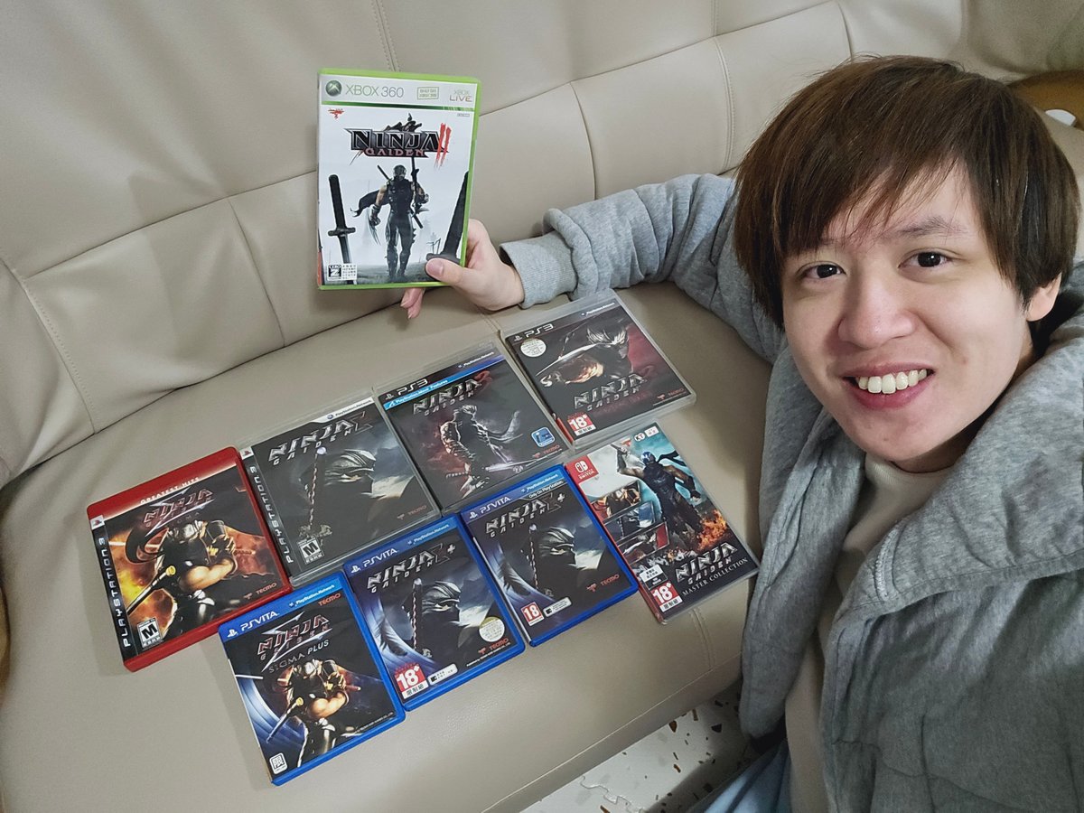 Happy #NINJAGAIDEN4 launch day! Posting my own NG collection to celebrate this!

I'm always hyped about SF6 updates, but this Ninja Gaiden update is 13 years apart from the last one. Gonna spend all my time grinding it for now. See ya Viper🤣

Streaming NG4 on Twitch &amp; YouTube
