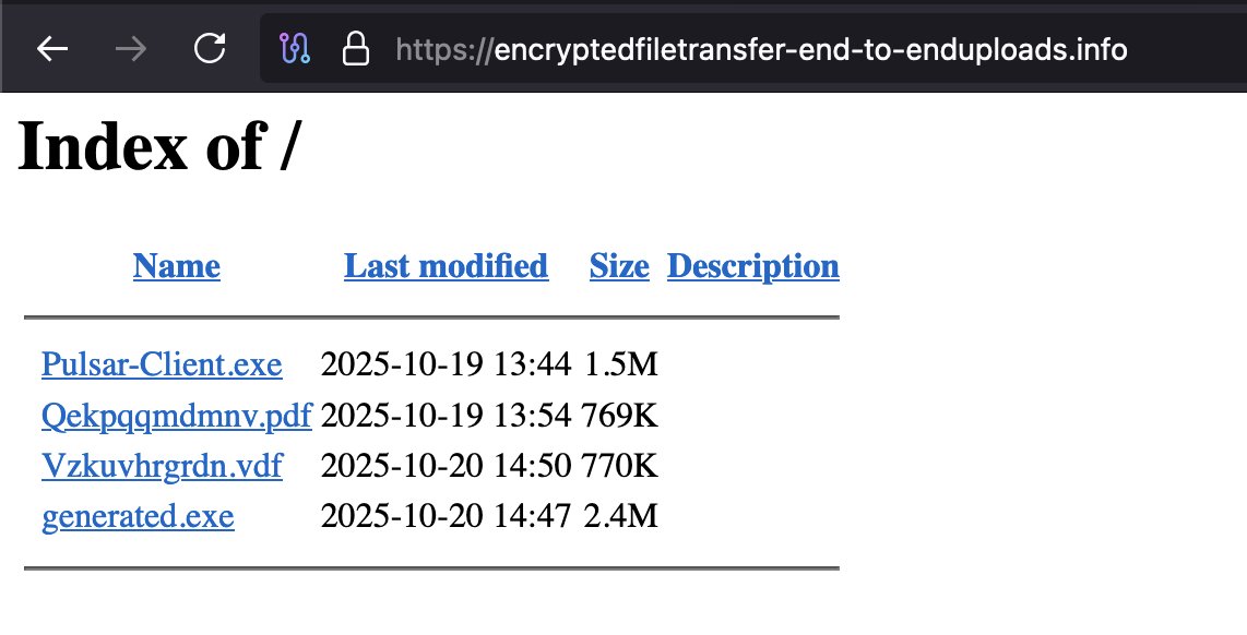 ShanHolo's tweet image. When threat actors forget to lock the door… and leave their malware stash wide open 🚪💀

🔥Found two lovely #Opendir today full of #Malware:

1⃣hxxps://encryptedfiletransfer-end-to-enduploads.info/
2⃣htxxp://45.128.223.118:8000/

Don&apos;t be shy and analyze them 😉