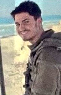 First image shows a man with short dark hair and a beard smiling while standing outdoors near a body of water under a clear sky wearing a green hooded jacket. Second image depicts a young girl in profile view with dark hair adorned by a white flower hair accessory wearing a light-colored outfit in a sepia-toned photograph.