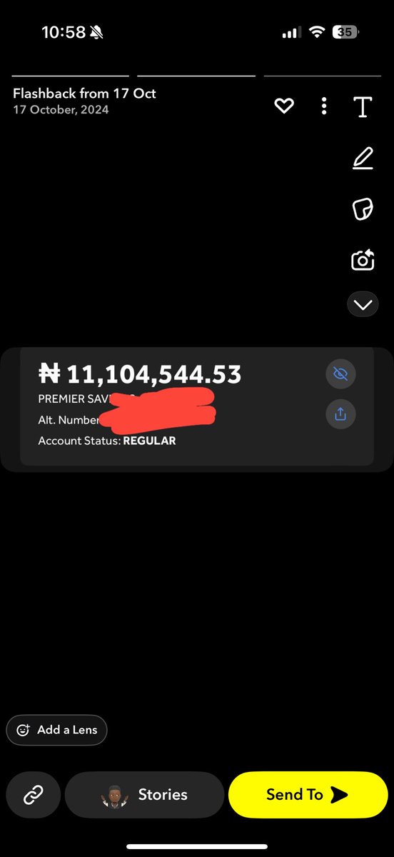 x_mandroid's tweet image. last year oct i had over 11m in naira, now i dont even have 1m, talk about old taker