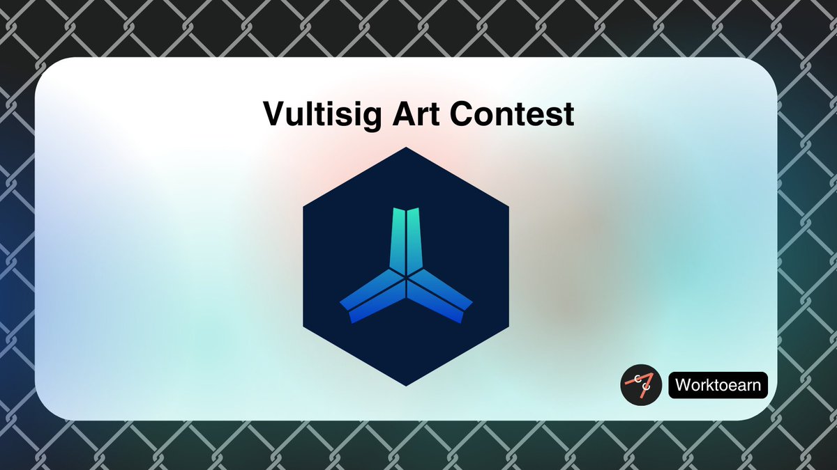 Vultisig Art Contest

✨ Rewards: $1,800

• 1st - $1,000
• 2nd - $350
• 3rd - $200
• 4th - $150
• 5th - $100

👉 How to Join:

1. Create an image with theme: The $VULT Token Launch

- Include the Vultisig logo
- No AI-generated art allowed
- Tag <a href="/vultisig/">Vultisig</a> and <a href="/krakenfx/">Kraken</a>.