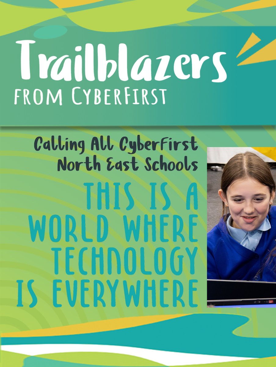 North East CyberFirst School teachers, planning ahead for September?

Kick off the year with a FREE Trailblazers session designed to spark curiosity in cyber among your Year 8s💡💻

🎯 Hands-on, engaging and fully delivered by our team!

👉 Book now: forms.office.com/e/aMDDYm8mng?o…