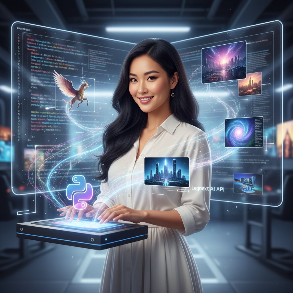 venthewise's tweet image. Unleash Midjourney magic! Legnext AI API hits PyPI with a Python SDK. Generate stunning professional images and videos directly from your code. Creative AI just got easier!