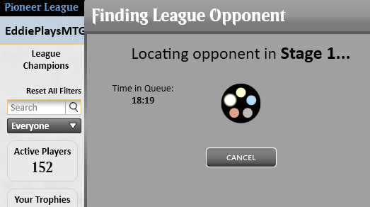 Just wanted to change the pace.... #MTG #pioneer #Deadformat