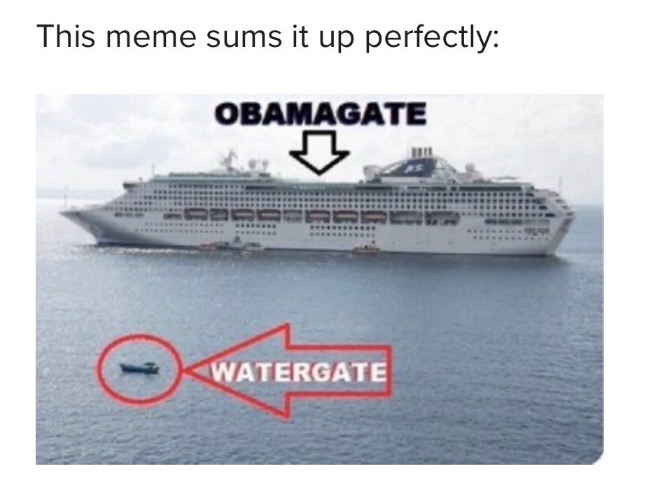 hb348's tweet image. #SpyGate +
#RussiaHoax =
#ObamaGate