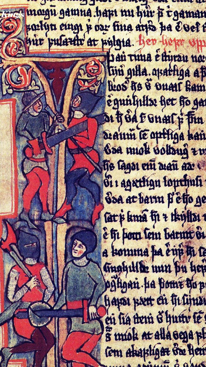 vikingspirit9's tweet photo. The later sagas don't just preserve the history and legends of the ruling houses of Scandinavia. Onesaga takes as its main subject the Sturlung clan, the family from which one of Iceland's most famous skalds, Snorri Sturluson, was descended.
#Vikings #norse #northman #viking https://t.co/mL6eluNSzW