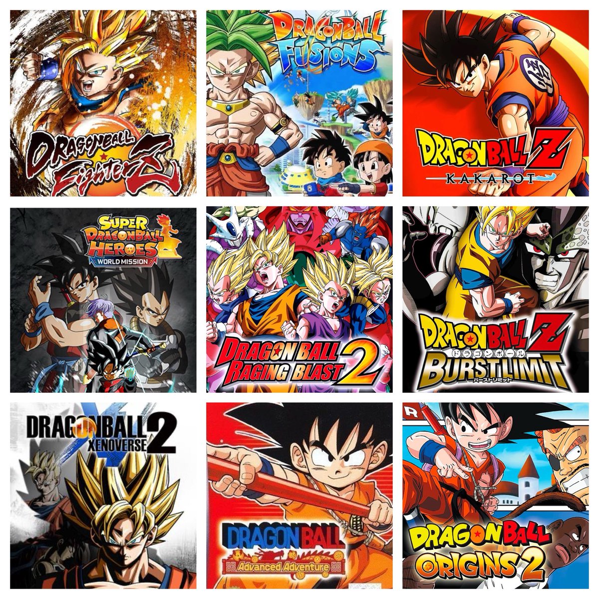 cliffeur's tweet image. Quel sera le prochain jeu DB annoncé à la Genkidamatsuri ? 🔥
Faites votre choix 😇

Xenoverse 3
Fusions 2
Origins 3
Advanced aventure 2
Sdbh World Mission 2
Kakarot 2
Burst Limit 2
Raging Blast 3 
FighterZ 2
Une nouvelle licence