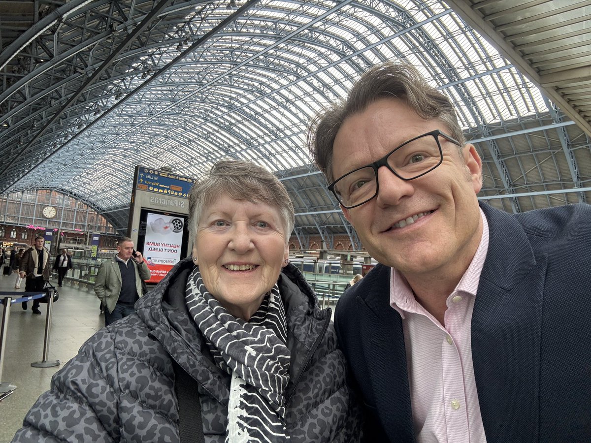 Lovely few days with my Mum, at  almost 85 she’s such an inspiration ❤️