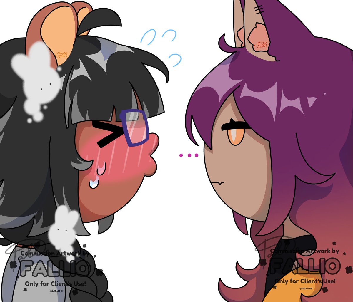 Kissy Kisser Miss <a href="/Moimoimochie/">Moimoi🧁🐻</a> huehue #VGenComm