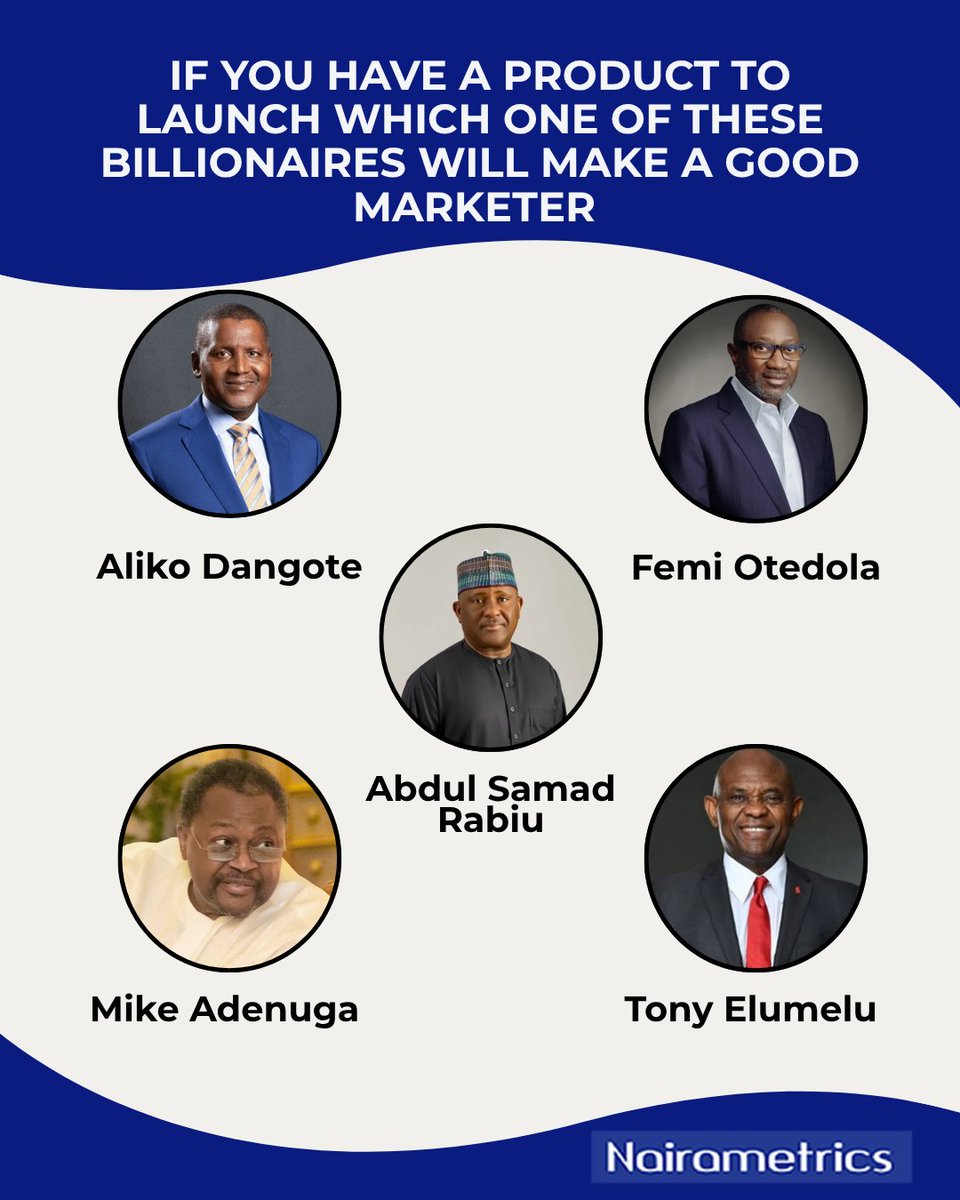 Nairametrics's tweet image. Who&apos;s your pick?